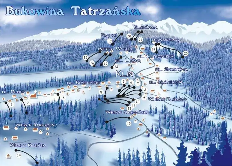 Zdjęcie Najlepsze trasy narciarskie w Bukowinie Tatrzańskiej - co warto wiedzieć